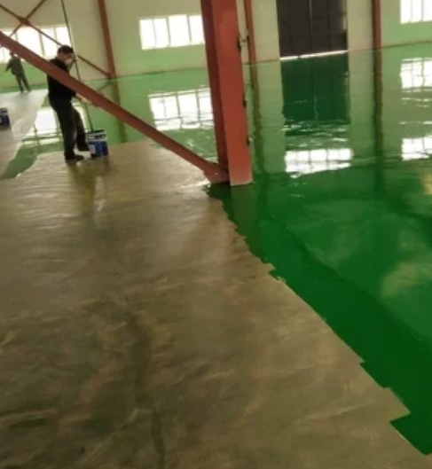 三门峡维修车间地坪漆